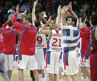 CSKA sanks for fans (photo T. Makeeva)