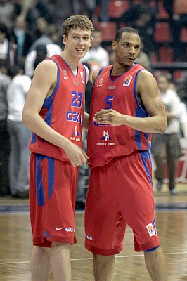 Vasiliy Zavoruev and Marcus Brown (photo M. Serbin)