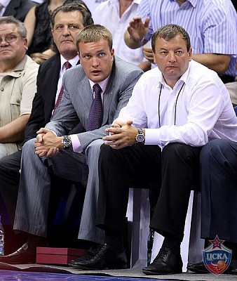 Андрей Ватутин и Сергей Кущенко  (фото Ю. Кузьмин, cskabasket.com)