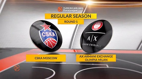 Highlights: CSKA Moscow - AX Armani Exchange Olimpia Milan