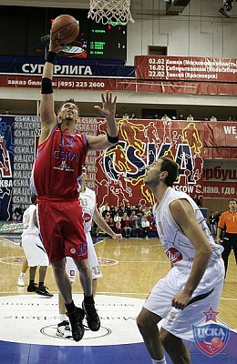 David Andersen became the game best scorer (photo M. Serbin, cskabasket.com)