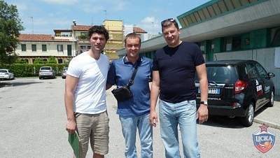 Андрей Ватутин и Сергей Панов  (фото cskabasket.com)