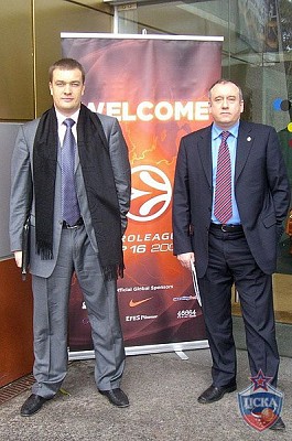 Andrey Vatutin and Yury Yurkov (photo cskabasket.com)