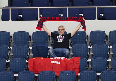 Болельщик ЦСКА (фото: М. Сербин, cskabasket.com)