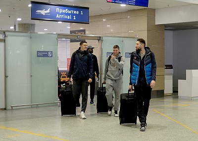 Семён Антонов, Иван Ухов и Никита Курбанов (фото: М. Сербин, cskabasket.com)