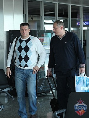 Eugeny Pashutin and Dmitriy Shakulin (photo M. Serbin, cskabasket.com)