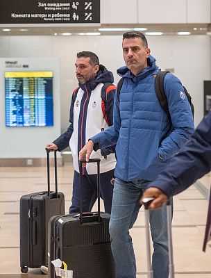 Андреас Пистиолис и Яннис Гапкиадис (фото: М. Сербин, cskabasket.com)