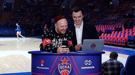 #CSKABasketShow: Владимир Маркони, DJ Shapov и Андрей Воронцевич