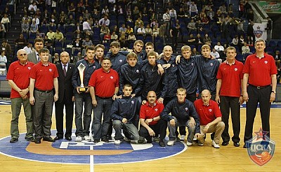 CSKA DUBL team (photo M. Serbin, cskabasket.com)