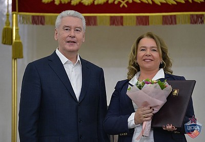 Сергей Собянин и Наталия Фураева  (фото В. Астапкович/Россия Сегодня)