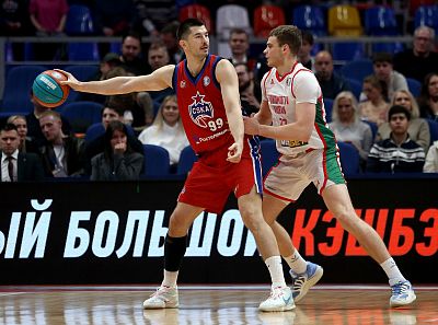 Лука Митрович (фото: М. Сербин, cskabasket.com)