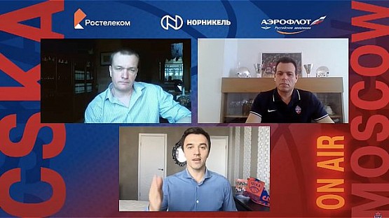 CSKAbasketShow: Андрей Ватутин и Димитрис Итудис