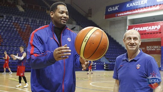 7-time NBA champion visited CSKA