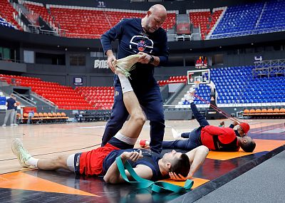 Димитрис Афтосмидис (фото: Т. Макеева, cskabasket.com)