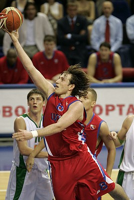Matjaz Smodis became the game best scorer (photo M. Serbin)