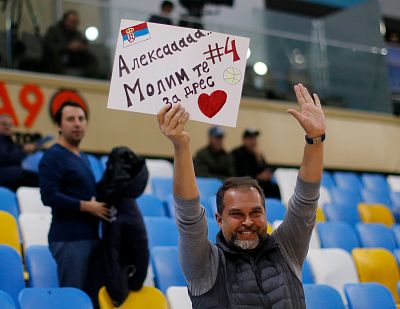 Болельщик ЦСКА (фото: М. Сербин, cskabasket.com)
