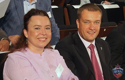 Natalia Furaeva and Andrey Vatutin (photo: A. Urakov, cskabasket.com)