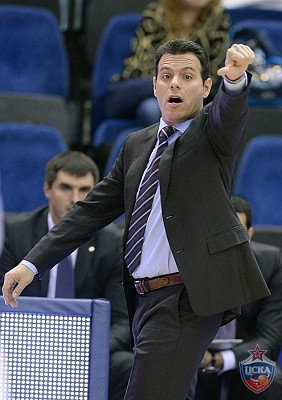 Dimitris 	Itoudis (photo: Y. Kuzmin, cskabasket.com)