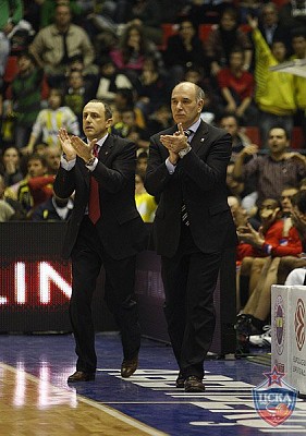 Ettore Messina and Emanuele Molin (photo M. Serbin, cskabasket.com)