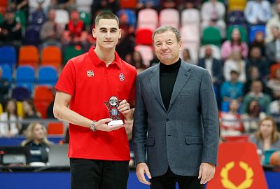 Николай Нацвлишвили и Сергей Кущенко (фото: М. Сербин, cskabasket.com)