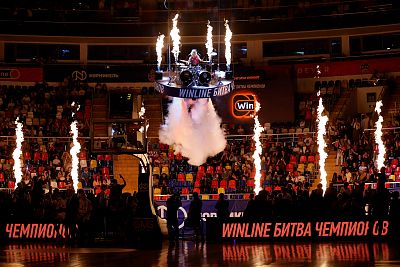 Предматчевое Шоу (фото: М. Сербин, cskabasket.com)