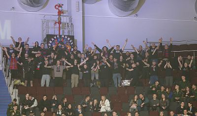 Болельщики ЦСКА (фото: М. Сербин, cskabasket.com)
