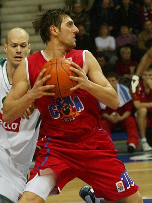 Nikos Hatzivrettas was the best CSKA player in this game (photo Alexander Wilf, SE)