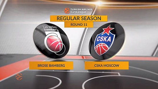 Brose Bamberg vs CSKA Moscow. Highlights