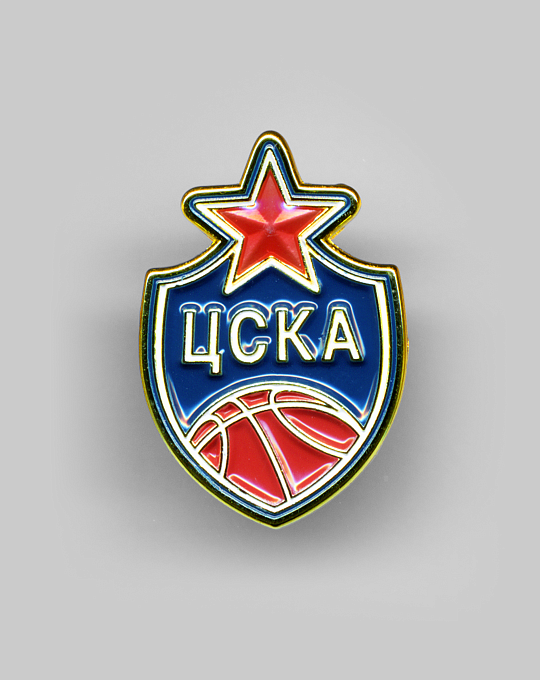 Значок с логотипом ЦСКА